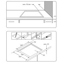 Варочная поверхность Samsung NZ64T3516CK/WT черная