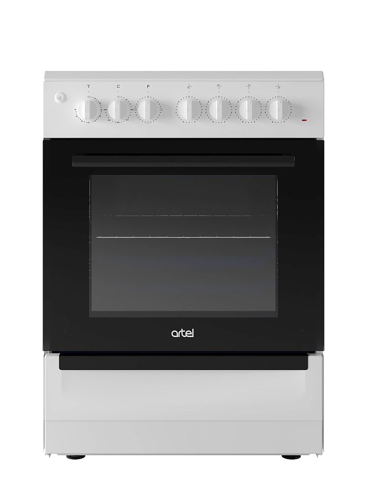 Плита стеклокерамическая Artel ART GlassCeramic A6001E (белый)-KZ