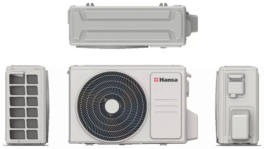 Кондиционер Inverter Hansa ACI-24W55, White, (50–72 м², 24 000 BTU, Ионизация) - фото 6 Кондиционер Inverter Hansa ACI-24W55, White, (50–72 м², 24 000 BTU, Ионизация) - фото 6