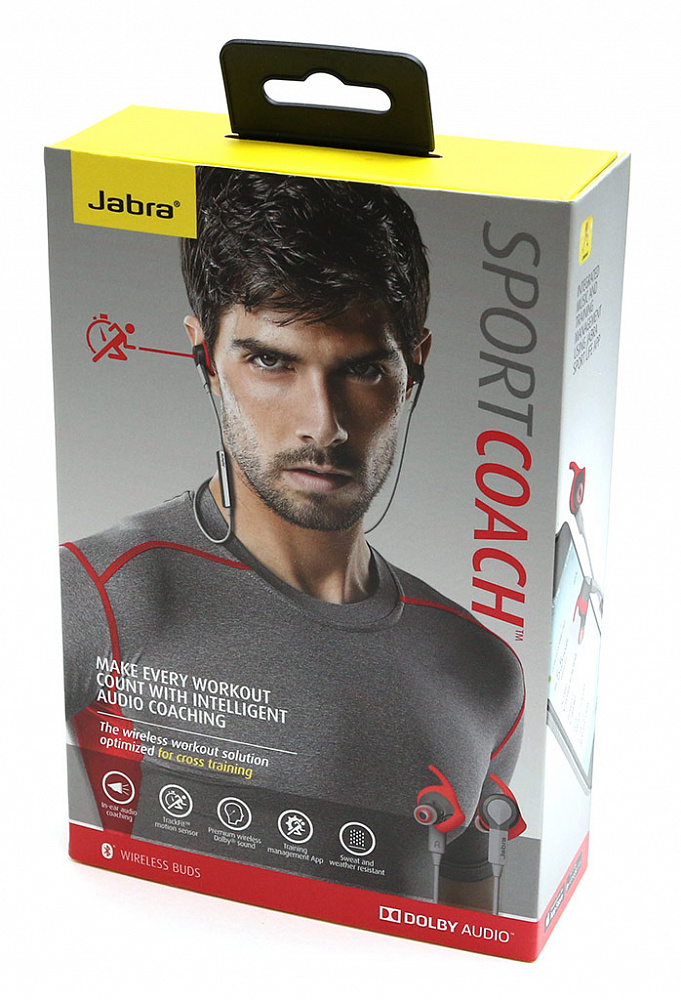 Bluetooth-гарнитура Jabra Sport Coach Wireless Красный - фото 3