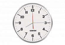 Часы настенные Centek СТ-7100 White (белый + хром)