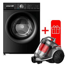 Стиральная машина автомат Atlantiq WAD 2746 SBE + Пылесос HAYAI Fast Power HR4861EA Стиральная машина автомат Atlantiq WAD 2746 SBE + Пылесос HAYAI Fast Power HR4861EA