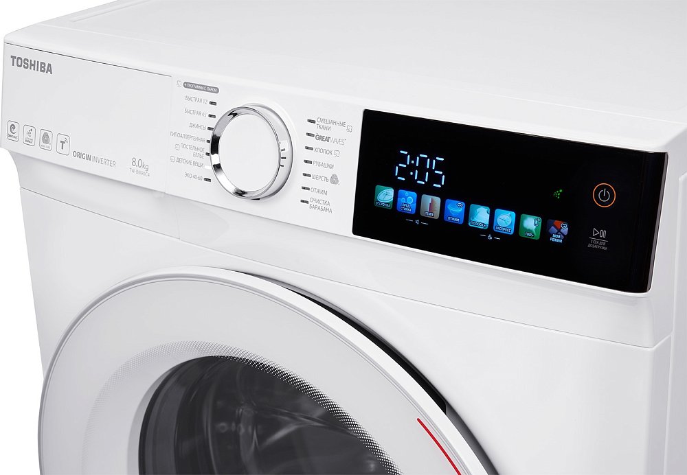 Стиральная машина Toshiba TW-BN90C4UZ(WK) белая - фото 6