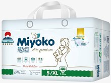 Подгузники Miyoko elite детские XL/5, 44 шт.
