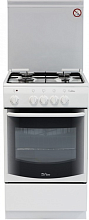 Газовая плита DE LUXE 5040.21гэ(кр) чр белая