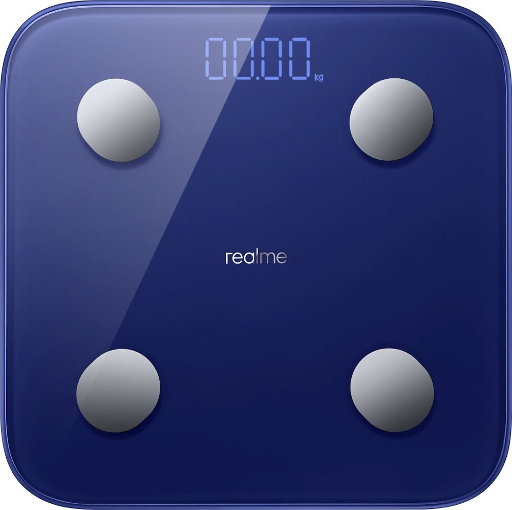 Смартфон Realme Narzo 50A 4Gb 128Gb (Oxygen Blue) Синий + Весы realme Smart Scale RMH2011 Blue