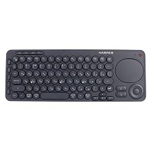 Беспроводная клавиатура с тачпадом HARPER KBT-330 для СМАРТ ТВ, черный