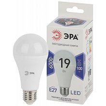 Лампа светодиодная ЭРА Standart led A65-19W-860-E27 6000K