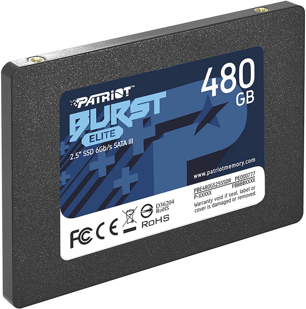 Твердотельный накопитель SSD Patriot Burst Elite PBE480GS25SSDR - фото 3