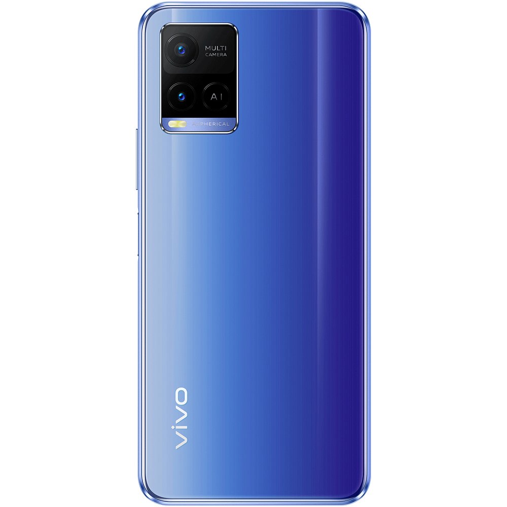 Смартфон Vivo Y21 4/64Gb Metallic Blue - фото 4