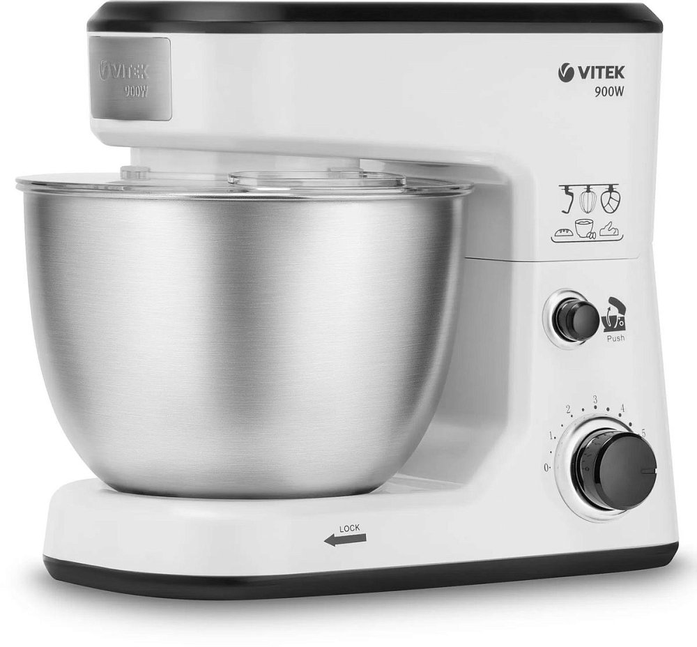 Кухонная машина Vitek VT-1438 белый/черный - фото 5