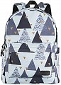 Рюкзак для ноутбука 2E-BPT6114WT 2Е, TeensPack Triangles, белый Рюкзак для ноутбука 2E-BPT6114WT 2Е, TeensPack Triangles, белый