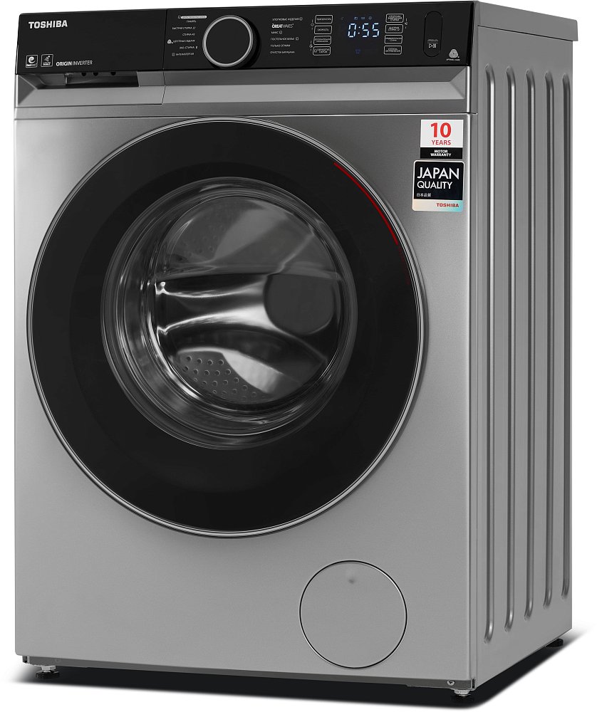 Стиральная машина Toshiba TW-BK110G4UZ (SK) серебристая - фото 1