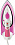 Утюг Gorenje SIH2200PC, розовый - микро фото 3