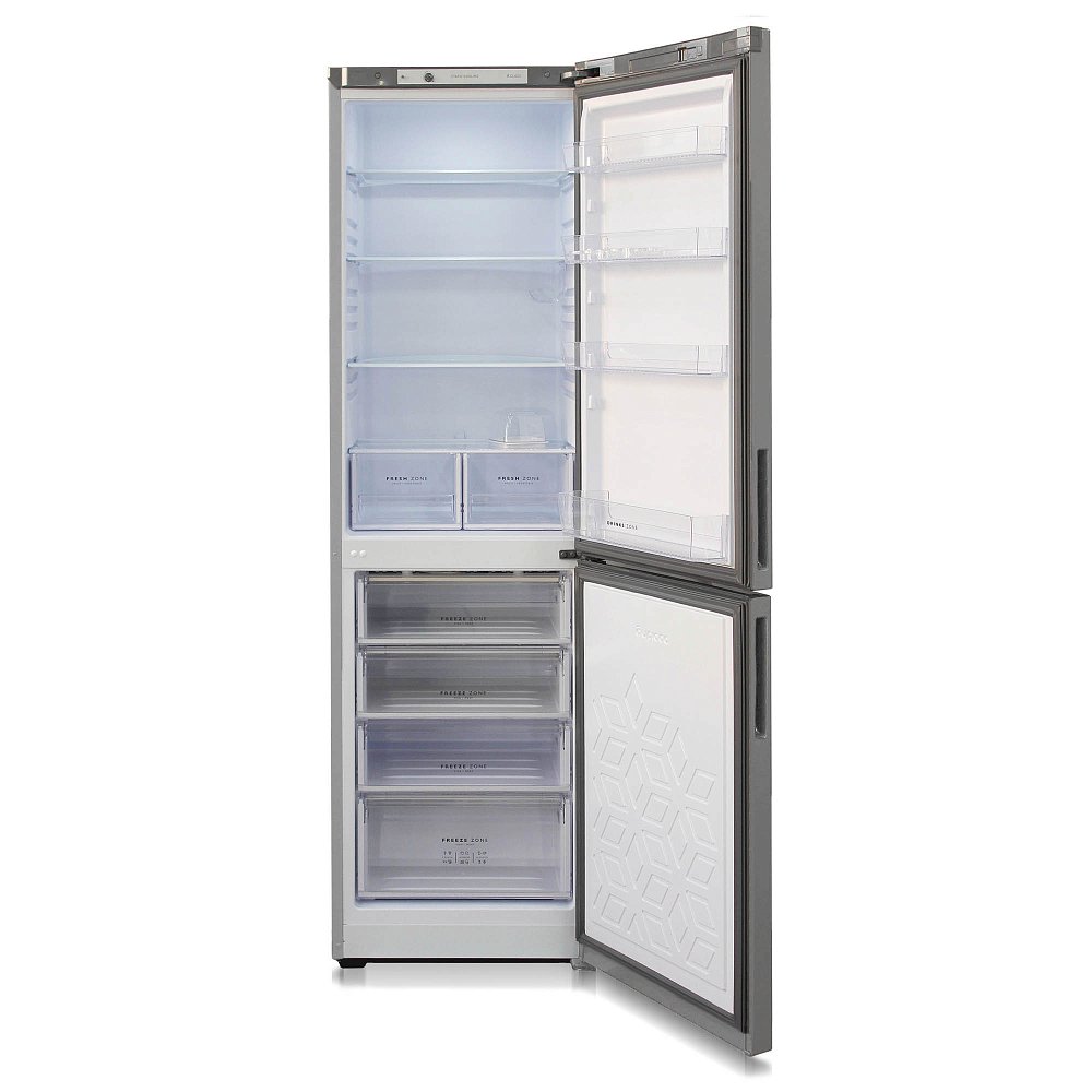 Холодильник Бирюса M6049 серый - фото 5