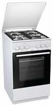 Газовая плита Gorenje K5141WF белая