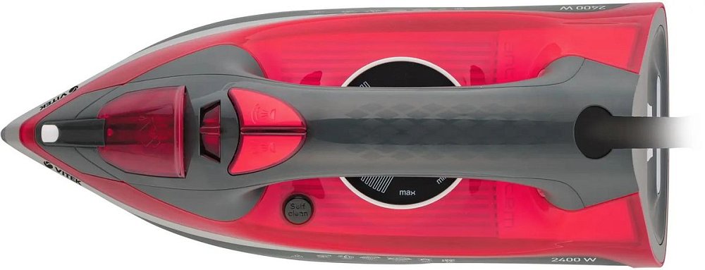 Утюг Vitek VT-8348 серый/красный - фото 5