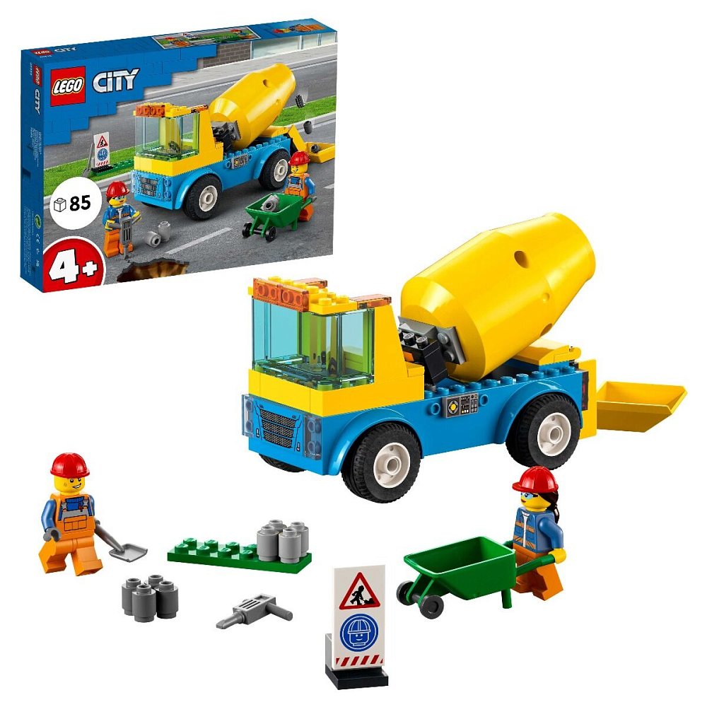 Игрушки Lego Город Бетономешалка 60325 - фото 6