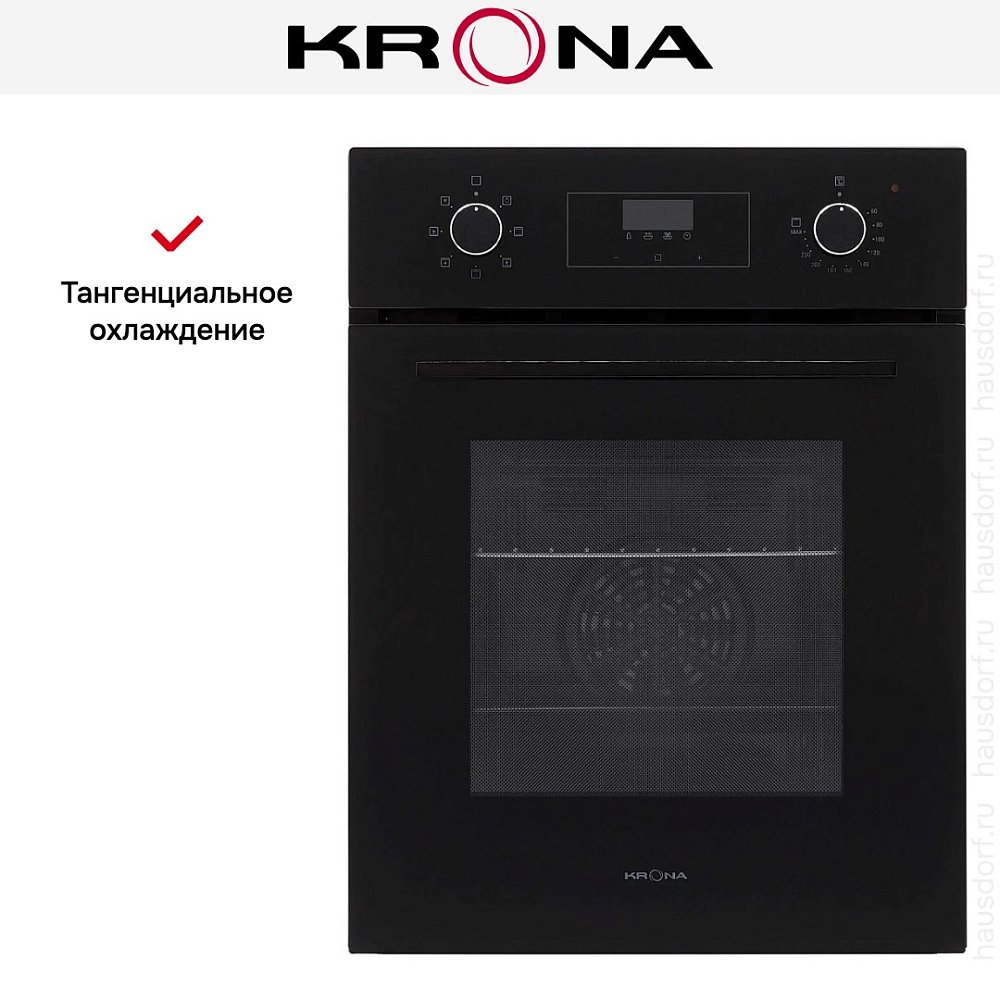 Электрический духовой шкаф KRONA RITUS 45 BL/BL G2 - фото 3