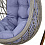 Подвесное кресло AFM N886-W70 Light Grey, серый - микро фото 2
