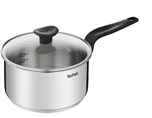 Ковш с крышкой Tefal Primary 16 см 1,5 л Серебристый