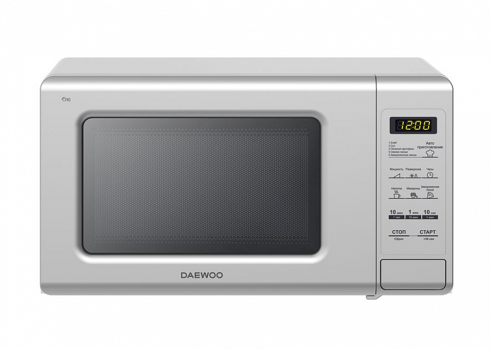 Микроволновая печь Daewoo KOR-771BS, серебристый - фото 1