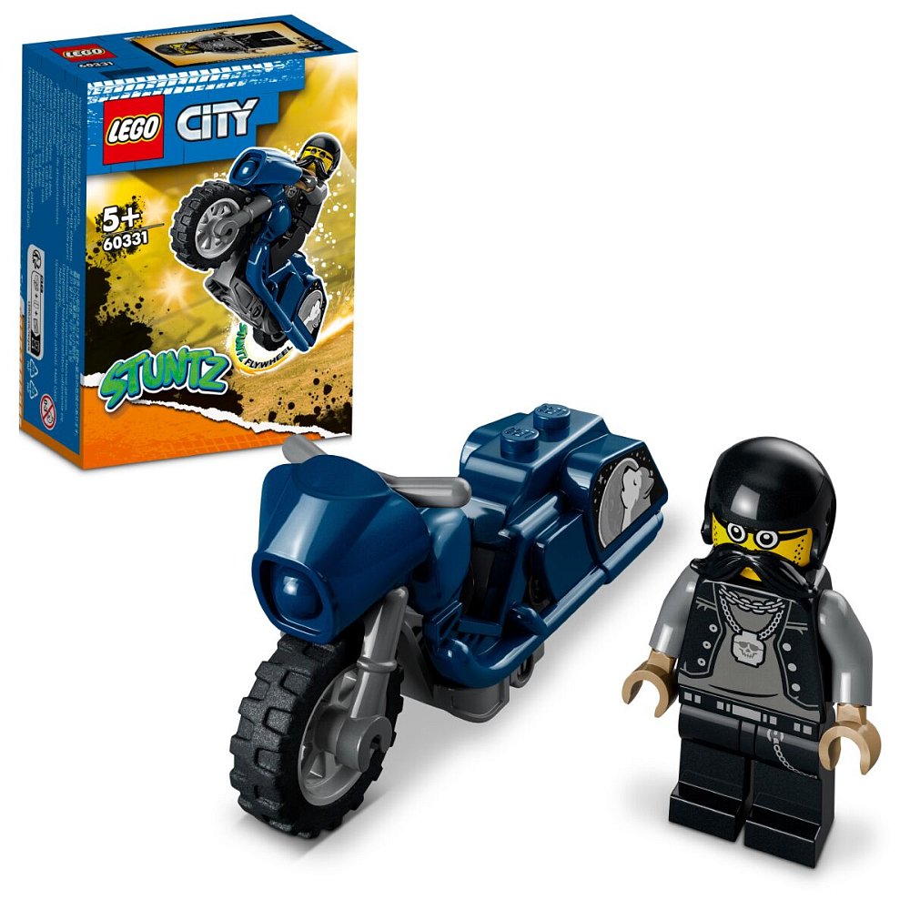 Игрушки Lego Город Туристический трюковой мотоцикл 60331 - фото 3