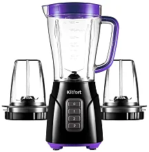 Блендер стационарный Kitfort КТ-3032-1 фиолетовый Блендер стационарный Kitfort КТ-3032-1 фиолетовый
