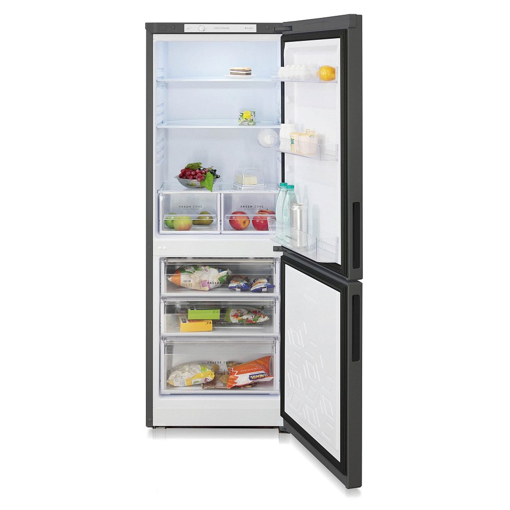 Холодильник Бирюса W6033 серый - фото 4