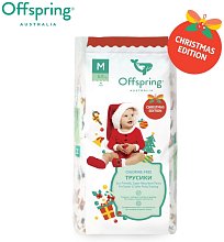 Offspring трусики-подгузники, M 6-11 кг 42 шт. расцветка Новый год 7783