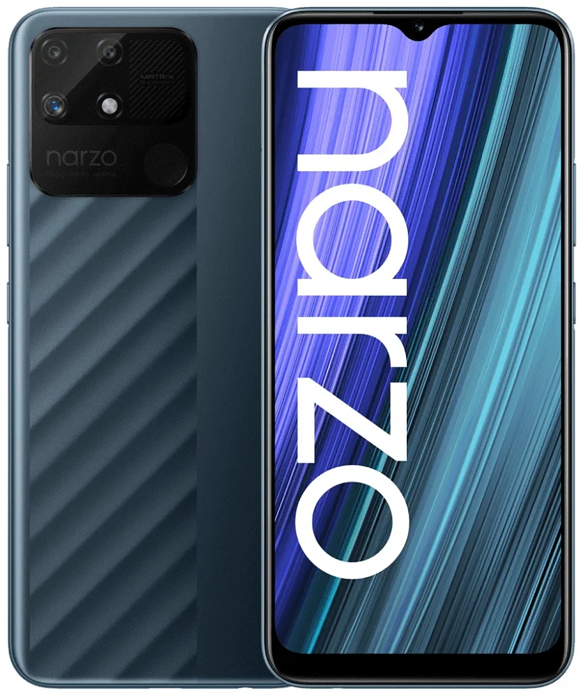 Смартфон Realme Narzo 50A 4GB 128GB Зеленый - фото 1