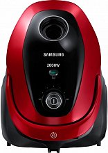 Пылесос Samsung VC20M253AWR/EV красный