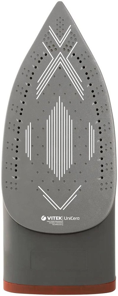 Утюг Vitek VT-8348 серый/красный - фото 4