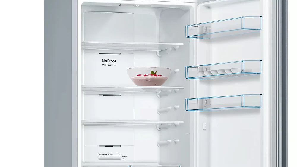 Холодильник Bosch KGN39XI326 серебристый - фото 4