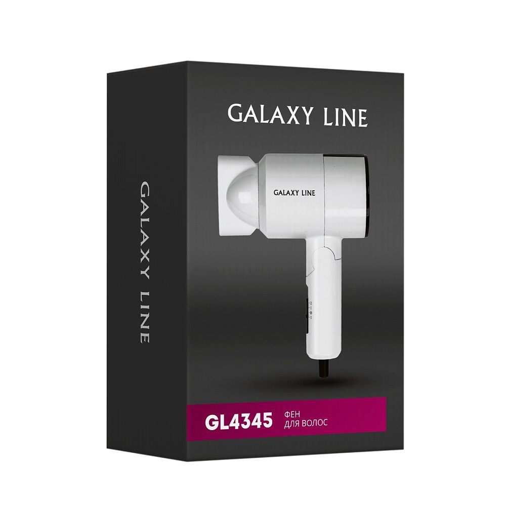 Фен Galaxy LINE GL 4345 белый - фото 4
