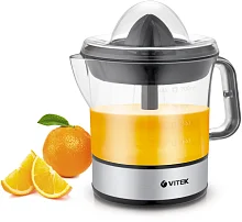 Соковыжималка цитрусовая Vitek VT-3669 стальной/черный