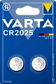 Батарейка Varta Electronics CR2025 3V-170mAh 2 шт Батарейка Varta Electronics CR2025 3V-170mAh 2 шт