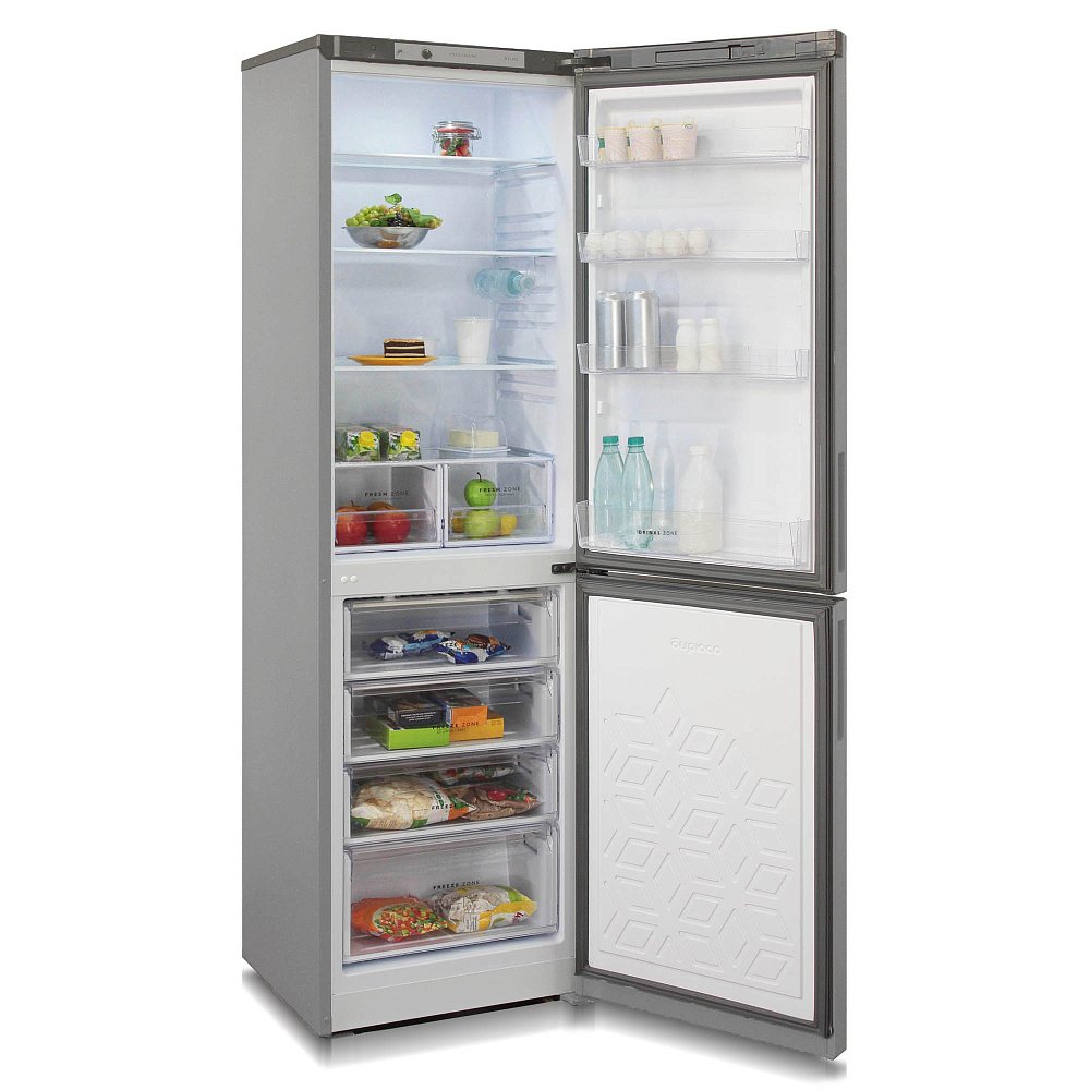 Холодильник Бирюса M6049 серый - фото 2