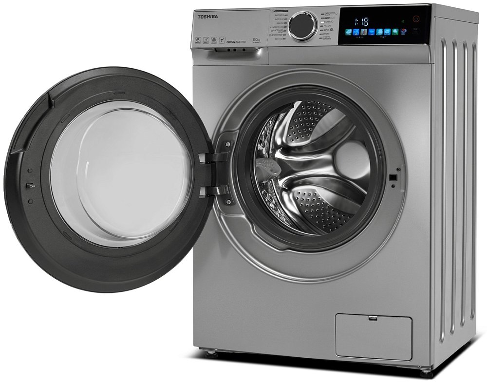 Стиральная машина Toshiba TW-BN90C4UZ(SK) серая - фото 4