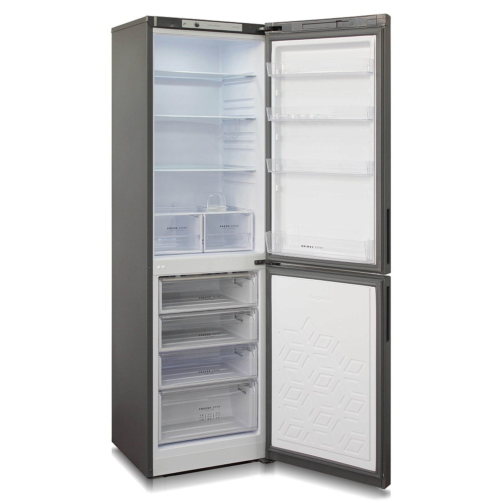 Холодильник Бирюса W6049 серый - фото 5