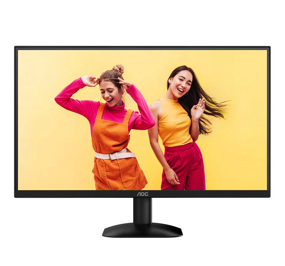 Монитор жидкокристаллический AOC 24B35HM2/01 LCD 23,8&apos&apos 16:9 1920х1080(FHD) VA, 100 Hz, 300 cd/m2, 1-4ms, HDMI, VGA, черный