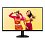 Монитор жидкокристаллический AOC 24B35HM2/01 LCD 23,8&apos&apos 16:9 1920х1080(FHD) VA, 100 Hz, 300 cd/m2, 1-4ms, HDMI, VGA, черный - микро фото 11
