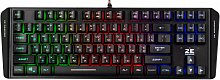 Клавиатура игровая 2E Gaming KG355 LED 87key USB Black Ukr