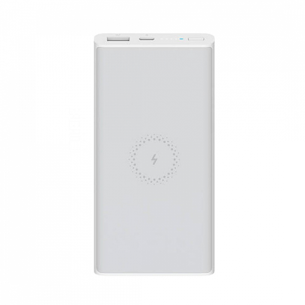 Портативное зарядное устройство Xiaomi Mi Power Bank 10000mAh Wireless Essential , белый - фото 3