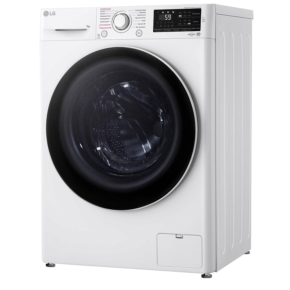 Стиральная машина LG F2J6HSFW белая - фото 5