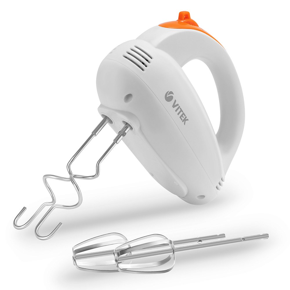 Миксер ручной Vitek Orange VT-1492 белый/оранжевый - фото 5