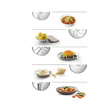 Комплект насадок VeggieLove Bosch MUZ9VL1 Комплект насадок VeggieLove Bosch MUZ9VL1
