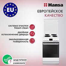 Плита Hansa FCEW-59209 белая