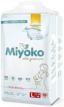 Подгузники Miyoko elite детские L/4, 52 шт.