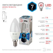 Лампа светодиодная ЭРА Std led B35-7W-840-E14 4000K